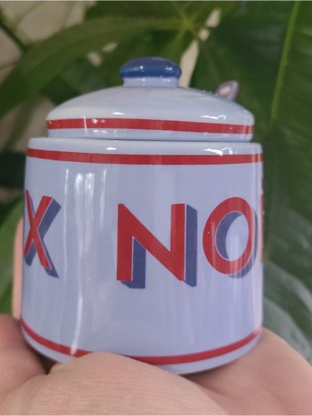 Anthropologie Noel Sugar Pot - Picture 2 of 3